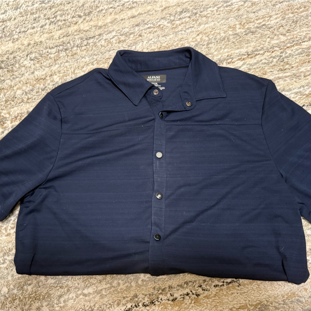 Navy Blue Men's Shirt